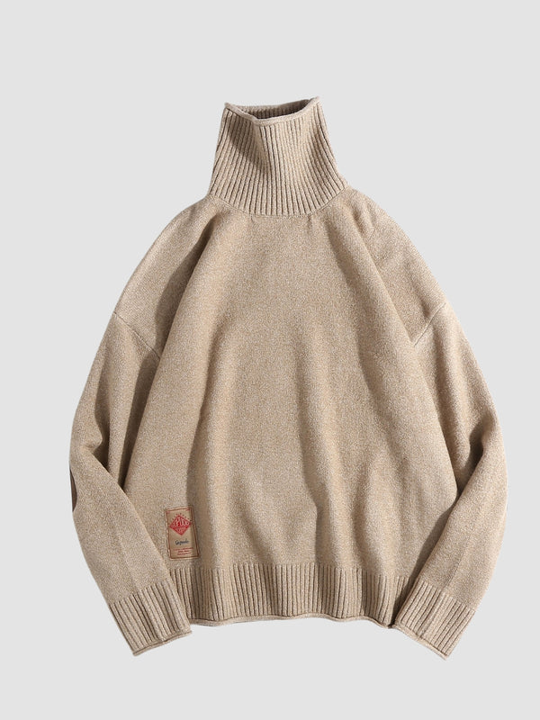 WLS Retro Maillard Turtleneck Sweater