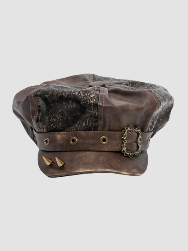 WLS Maillard Punk Rivet Octagonal Hat