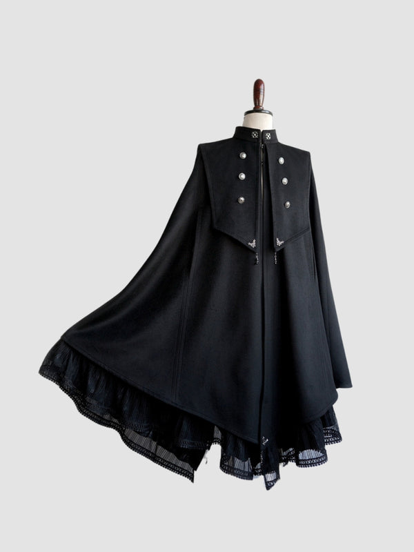 WLS Sorceress Victoria Dark Gothic Shadow Cloak