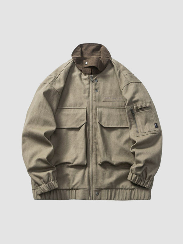 WLS Retro Loose Large Pocket Jacket