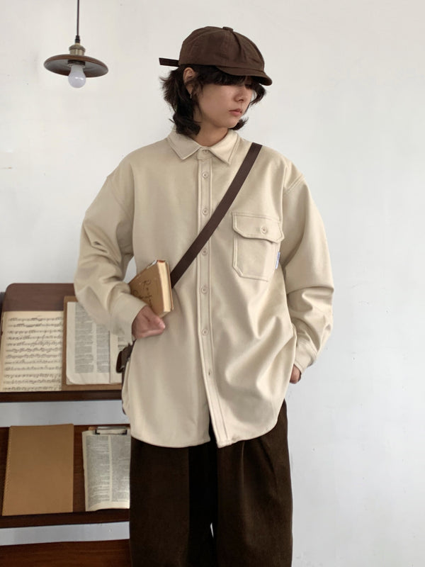 WLS Vintage Woolen Thick Shirt