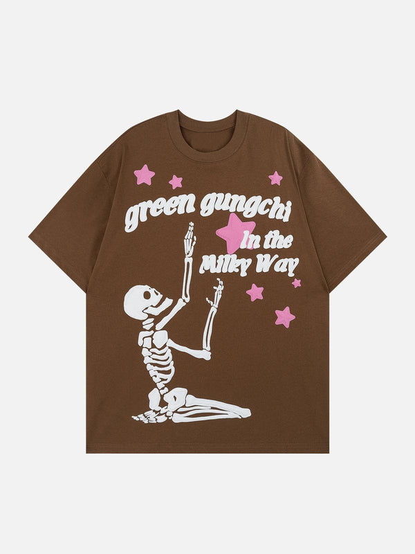 WLS Kneeling Skeleton Graphic Tee