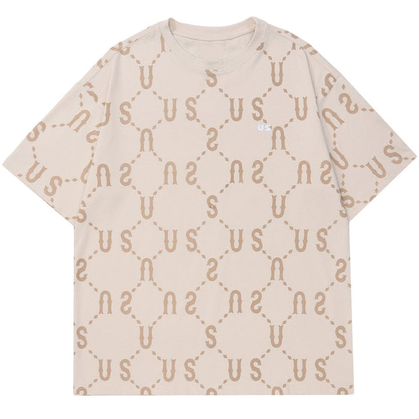 WLS Letters Grid Graphics Tee