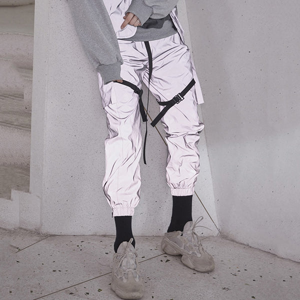 WLS Reflective Techwear Cargo Pants